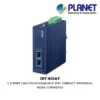 (IXT-815AT) PLANET 2 X PORT 10G/2.5G/1G/100BASE-X SFP+ COMPACT INDUSTRIAL MEDIA CONVERTER