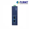 (IXT-815AT) PLANET 2 X PORT 10G/2.5G/1G/100BASE-X SFP+ COMPACT INDUSTRIAL MEDIA CONVERTER