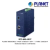 (IXT-900-1X1T) PLANET INDUSTRIAL 1-PORT 10GBASE-X SFP+ + 1- PORT 10GBASE-T MANAGED MEDIA CONVERTER