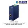 (IXT-900-1X1UP) PLANET 1 X PORT 10G SFP+ + 1 X PORT 10GBASE-T 802.3BT POE++ INDUSTRIAL MANAGED MEDIA CONVERTER