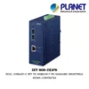 (IXT-900-2X1PD) PLANET DUAL 10GBASE-X SFP TO 10GBASE-T PD MANAGED INDUSTRIAL MEDIA CONVERTER