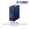 (IXT-900-2X1UP) PLANET 2 X 10G SFP TO 10GBASE-T POE 802.3BT MANAGED INDUSTRIAL MEDIA CONVERTER