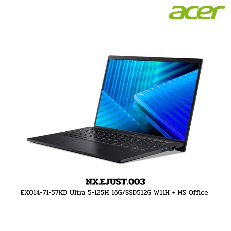 Notebook Acer EXO14-71-57KD Ultra 5-125H 16G/SSD512G W11H + MS Office (NX.EJUST.003)