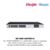 (RG-CS85-24GT8XS-D) Ruijie Reyee 24 x 10/100/1000BASE-T, 8 x 1G/10G SFP+ portss,1 x expansion slot, 2 built-in fixed fans, 2 power module slots (at least one RG-PA150IB-F power modules needed)