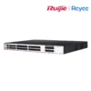 (RG-CS85-24SFP/8GT8XS-D) Ruijie Reyee 24 x 1000M SFP ports (ports 1-16 are 100M/1000M SFP ports), 8 x 10/100/1000BASE-T ports (combo), 8 x 1G/10G SFP+ ports,1 x expansion slot, 2 built-in fixed fans, 2 power module slots (at least one RG-PA150IB-F power modules needed)