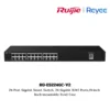 (RG-ES224GC-V2) Ruijie Reyee 24-Port Gigabit Smart Switch, 24 Gigabit RJ45 Ports,19-inch Rack-mountable Steel Case