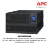 เครื่องสำรองไฟ UPS APC Easy UPS On-Line SRV รุ่น SRV10KRIL31RK
