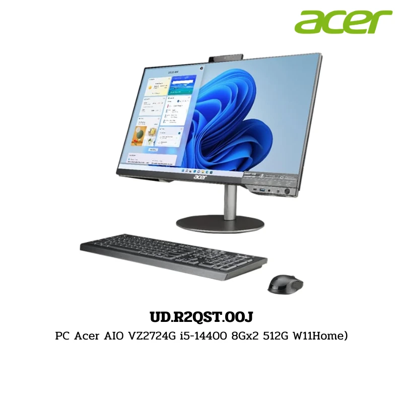 PC Acer AIO VZ2724G i5-14400 8Gx2 512G W11Home (UD.R2QST.00J) 1 PC Acer AIO VZ2724G i5-14400 8Gx2 512G W11Home (UD.R2QST.00J)