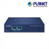 (XT-915A) PLANET 2-PORT 10G/2.5G/1G/100BASE-X SFP+ MANAGED MEDIA CONVERTER