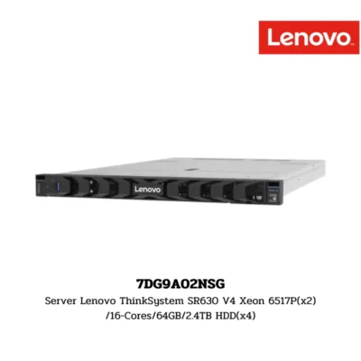 (7DG9A02NSG) Server Lenovo ThinkSystem SR630 V4 Xeon 6517P(x2)/16-Cores/64GB/2.4TB HDD(x4)