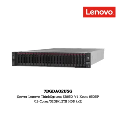 (7DGDA02USG) Server Lenovo ThinkSystem SR650 V4 Xeon 6505P/12-Cores/32GB/1.2TB HDD (x2)