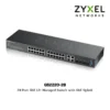 (GS2220-28) ZYXEL Switch 24-Port GbE L2+ Managed Switch with GbE Uplink