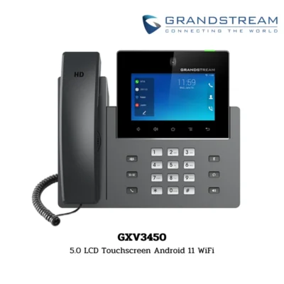 GrandStream IP Phone รุ่น GXV3450 5.0 LCD Touchscreen Android 11 WiFi