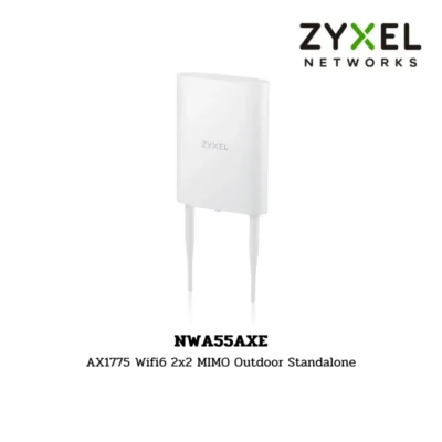 (NWA55AXE) ZYXEL Access Point AX1775 Wifi6 2x2 MIMO Outdoor Standalone