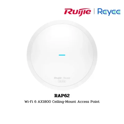 (RAP62) Ruijie Access Point Wi-Fi 6 AX1800 Ceiling-Mount Access Point