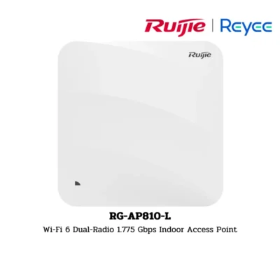 (RG-AP810-L) Ruijie Access Point Wi-Fi 6 Dual-Radio 1.775 Gbps Indoor Access Point