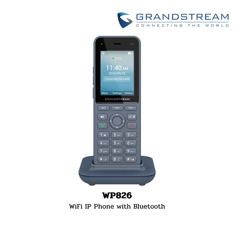 GrandStream IP Phone รุ่น WP826 WiFi IP Phone with Bluetooth