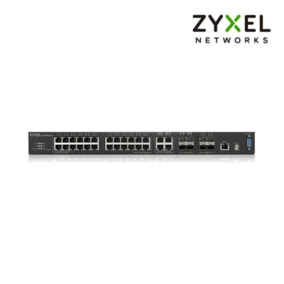 (XGS4600-32) ZYXEL Switch 24-port GbE L3 Managed Switch with 4 SFP+ Uplink 4 (XGS4600-32) ZYXEL Switch 24-port GbE L3 Managed Switch with 4 SFP+ Uplink