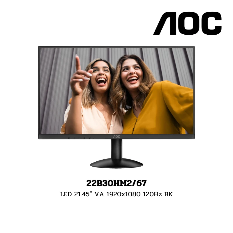 Monitor AOC LED 21.45" VA 1920x1080 120Hz BK (22B30HM2/67)