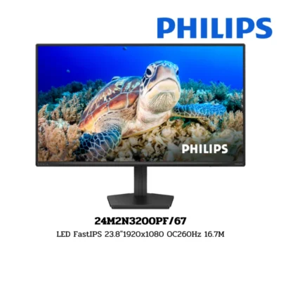 Monitor Philips LED FastIPS 23.8"1920x1080 OC260Hz 16.7M (24M2N3200PF/67)