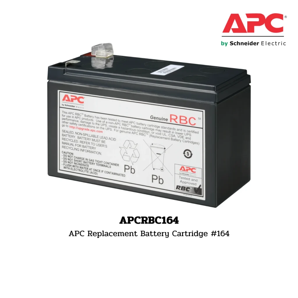 แบตเตอรี่ APC RBC164
