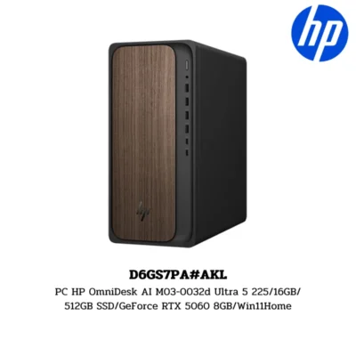PC HP OmniDesk AI M03-0032d Ultra 5 225/16GB/512GB M.2 SSD/GeForce RTX 5060 8GB/Win11Home (D6GS7PA#AKL)
