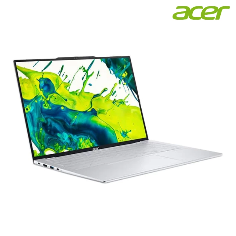 Notebook Acer Swift Air SFA16-61M-R5MZ (Light Silver) 16.0 inch / AMD Ryzen AI 5 330 (AI PC) / 16GB LPDDR5 / 1TB SSD / Integrated Graphics / Win 11 / Office 2024 + MS 365 Basic (1Y) (NX.DHYST.002) 2 Notebook Acer Swift Air SFA16-61M-R5MZ (Light Silver) 16.0 inch / AMD Ryzen AI 5 330 (AI PC) / 16GB LPDDR5 / 1TB SSD / Integrated Graphics / Win 11 / Office 2024 + MS 365 Basic (1Y) (NX.DHYST.002)