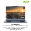 Notebook Acer Swift Go 14 AI SFG14-75-78NT (Steam Blue) 14.0 inch/Intel Core Ultra 7 256V (AI)/16GB LPDDR5X/512GB SSD/Win 11/Office 2024 + MS 365 (1Y) (NX.JM1ST.003) 7 Notebook Acer Swift Go 14 AI SFG14-75-78NT (Steam Blue) 14.0 inch/Intel Core Ultra 7 256V (AI)/16GB LPDDR5X/512GB SSD/Win 11/Office 2024 + MS 365 (1Y) (NX.JM1ST.003)