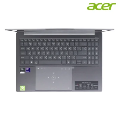 Notebook Acer Swift Go 16 AI SFG16-I71-708E (Titanium Gray) 16.0 inch/Intel Core Ultra X7 358H (AI PC)/16GB LPDDR5X/512GB SSD/Win 11/Office 2024 + MS Basic (1Y) (NX.JY2ST.002) 10 Notebook Acer Swift Go 16 AI SFG16-I71-708E (Titanium Gray) 16.0 inch/Intel Core Ultra X7 358H (AI PC)/16GB LPDDR5X/512GB SSD/Win 11/Office 2024 + MS Basic (1Y) (NX.JY2ST.002)