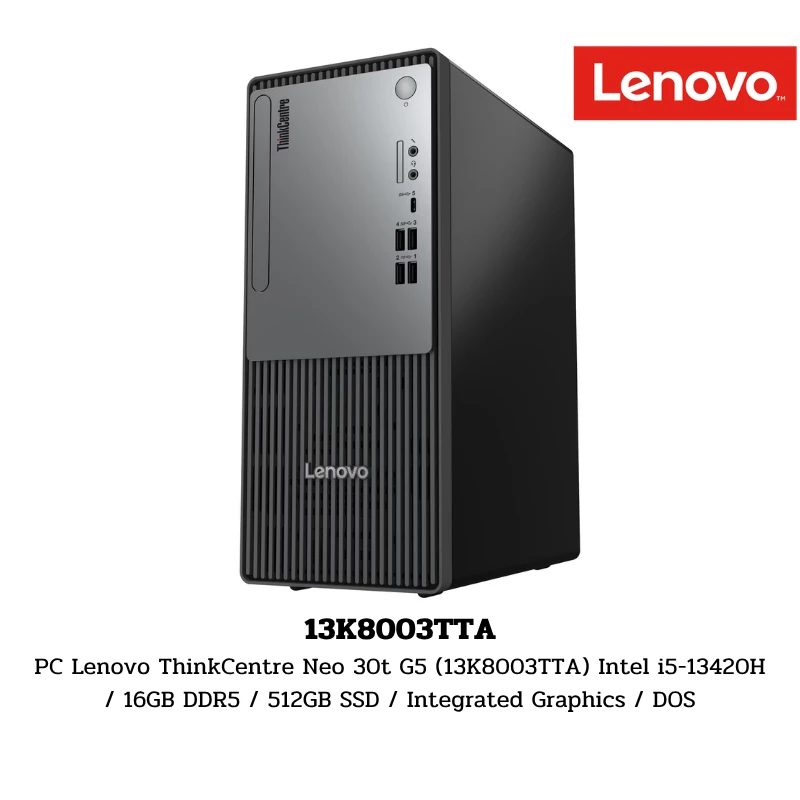 PC Lenovo ThinkCentre Neo 55s G6 (13FK000YTA) AMD Ryzen AI 7 350 (AI PC) / 16GB DDR5 / 512GB SSD / Integrated Graphics / DOS 1 PC Lenovo ThinkCentre Neo 55s G6 (13FK000YTA) AMD Ryzen AI 7 350 (AI PC) / 16GB DDR5 / 512GB SSD / Integrated Graphics / DOS