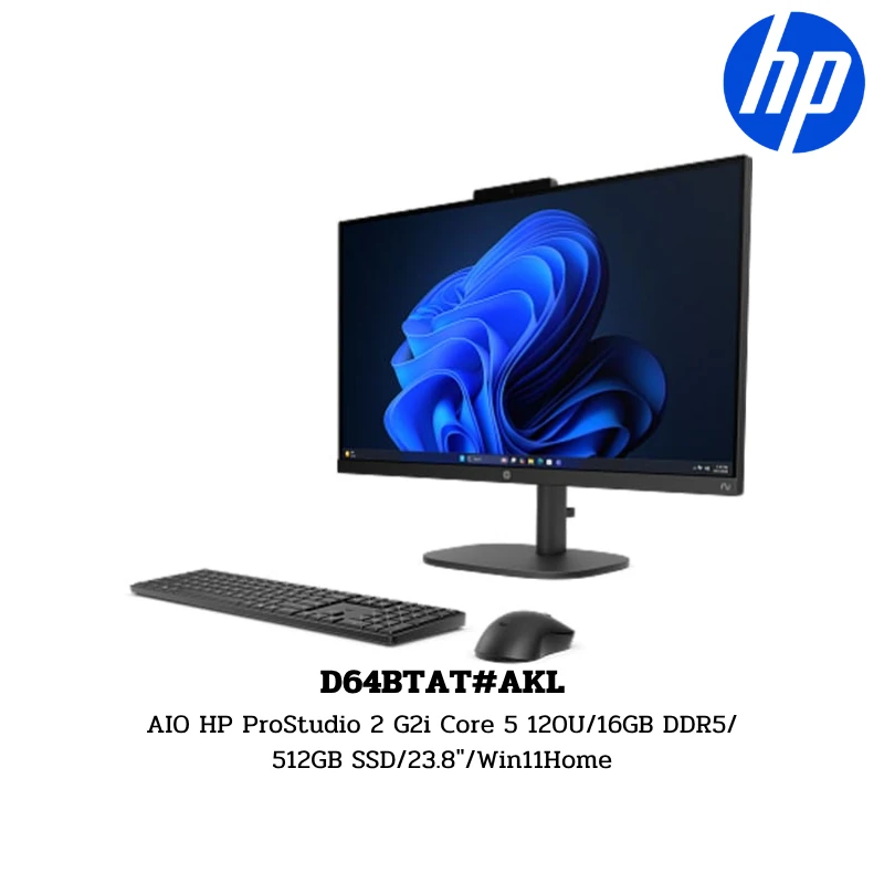 AIO HP ProStudio 2 G2i Core 5 120U/16GB DDR5/512GB SSD/23.8″/Win11Home (D64BTAT#AKL) 1 AIO HP ProStudio 2 G2i Core 5 120U/16GB DDR5/512GB SSD/23.8″/Win11Home (D64BTAT#AKL)