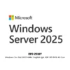 (EP2-25187) Microsoft Windows Server Standard 2025 64Bit English 1pk DSP OEI DVD 16 Core