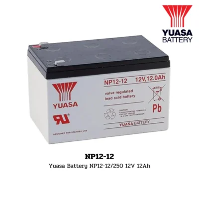 แบตเตอรี่ Yuasa NP12-12 12V 12Ah