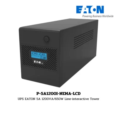 เครื่องสำรองไฟ Eaton 5A รุ่น P-5A1200I-NEMA-LCD 1200VA/650W Line-interactive Tower